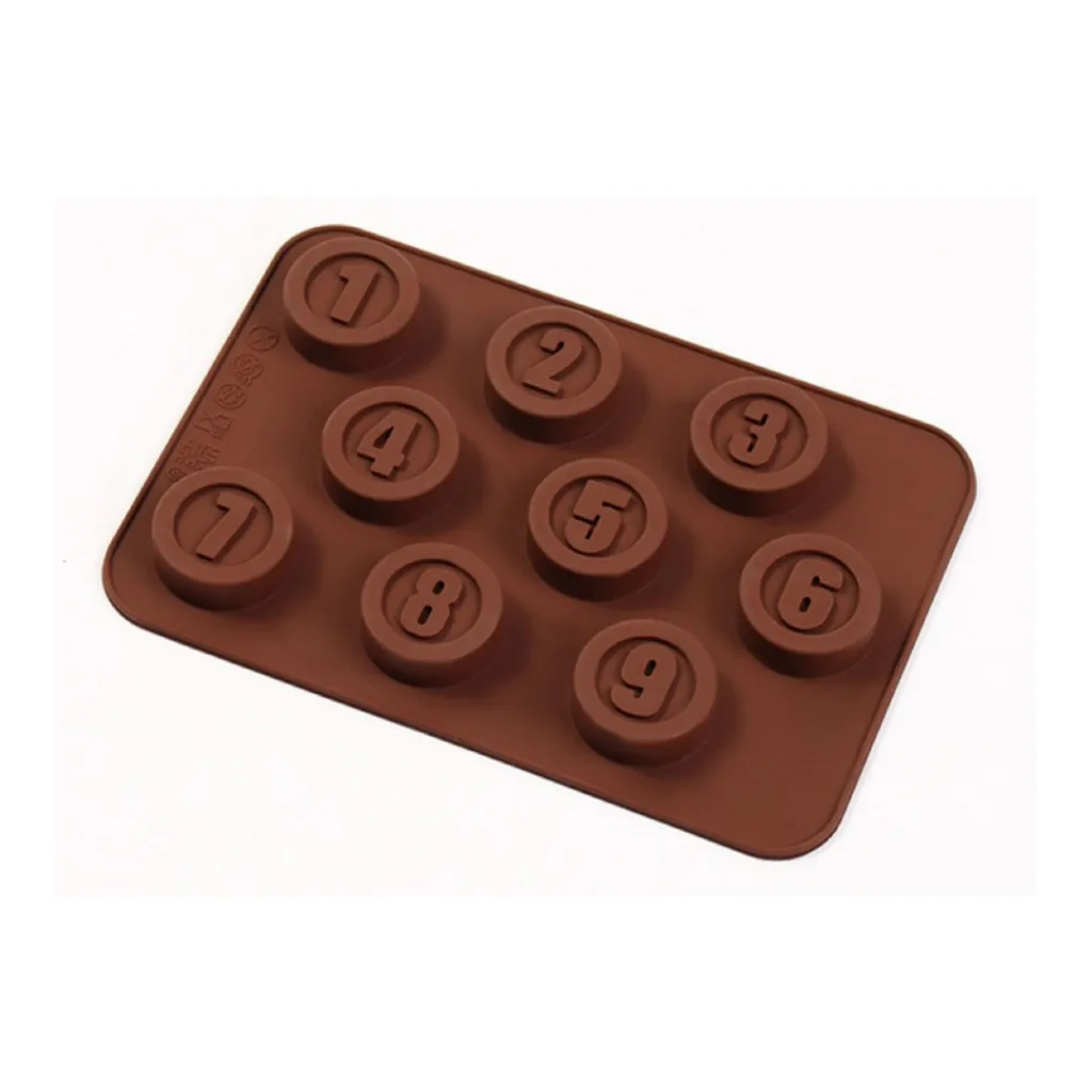 0c770edf-a817-46be-b059-4d43c9b395c6.jpg Kitcheniva - Silicone Chocolate Number Mold (5.6 x 3.8 Inch)