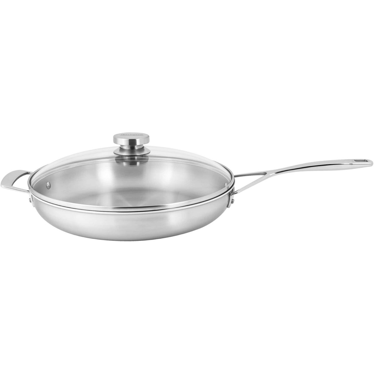 0cd3addd-8995-4134-9ded-6d485eacaf04.jpg Demeyere - Essential 5, 12.5-Inch Frying Pan 5 Ply Made in Belgium - Stainless Steel