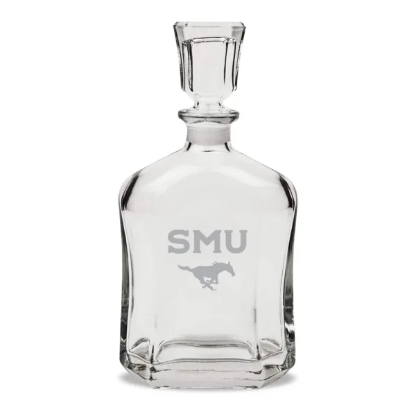 0e47211e-bb3c-44cd-a6bf-2814bdf27e1c.jpg Jardine - SMU Mustangs 23.75oz. Crystal Whisky Decanter - Multicolor