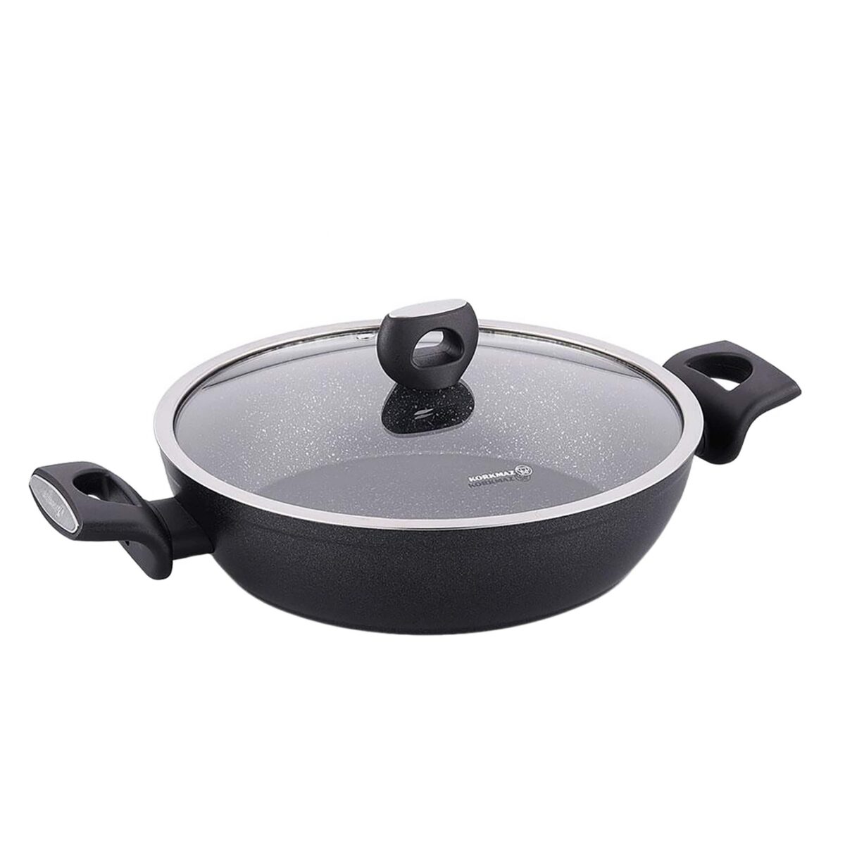 0f8279b9-d554-4637-b999-1da6a8b20842.jpg Nora 2 Piece 3.6 Liter Alumium Nonstick Low Casserole Dish with Lid