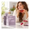 FARMASI Nutriplus Serenity Raspberry Tea – Adult enjoying tea; cup and accessories not included FARMASI Nutriplus Serenity Raspberry Tea – Adult enjoying tea; cup and accessories not included