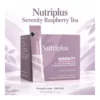 FARMASI Nutriplus Serenity Raspberry Tea – Manufacturer code 1000709, 30 sachets, 51 g FARMASI Nutriplus Serenity Raspberry Tea – Manufacturer code 1000709, 30 sachets, 51 g