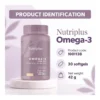 FARMASI Nutriplus Omega-3 – Product code 1001138, 30 softgels, 42 g FARMASI Nutriplus Omega-3 – Product code 1001138, 30 softgels, 42 g