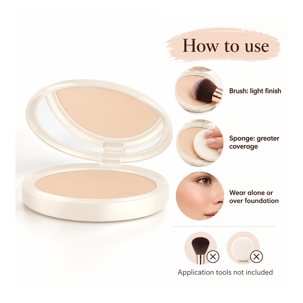FARMASI BB Powder 01 Cool Light — Directions for use FARMASI BB Powder 01 Cool Light, directions for use