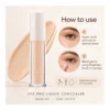 FARMASI VFX PRO Liquid Concealer N01 — Directions for use FARMASI VFX PRO Liquid Concealer in shade N01, directions for use