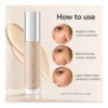 FARMASI Air Glow Foundation C02 — Directions for use FARMASI Air Glow Foundation in shade C02, directions for use