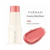 FARMASI Creamy Stick Blush Joy — Product identification FARMASI Creamy Stick Blush in shade Joy, product identification