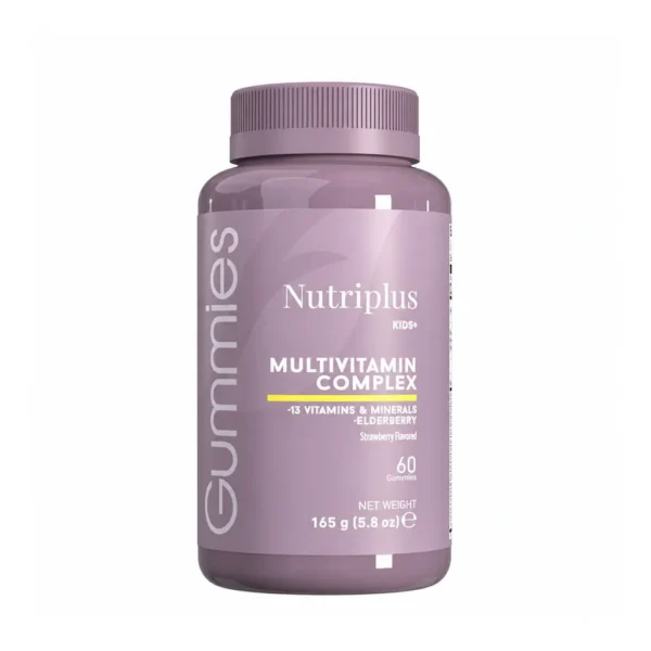 FARMASI Nutriplus Multivitamin Complex for Kids – 60 Gummies – Main product on white FARMASI Nutriplus Multivitamin Complex for Kids – 60 Gummies – main product on white
