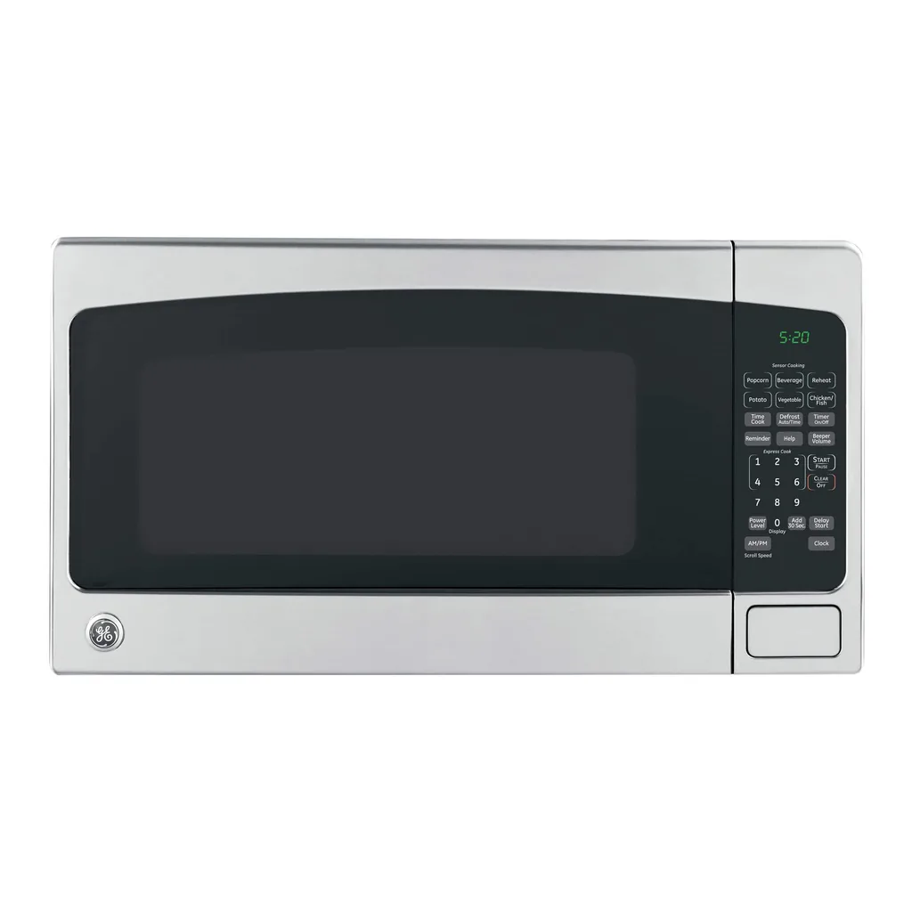 10c90cd2-796e-46cf-b8ed-eb1216c6f29e.jpg GE - 2.0 Cu. Ft. Countertop Microwave with Sensor Cooking and Defrost - Stainless Steel