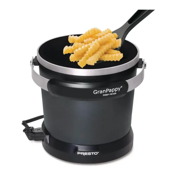 11029538_sd.jpg Presto - 05411 Granpappy Electric Deep Fryer - Black