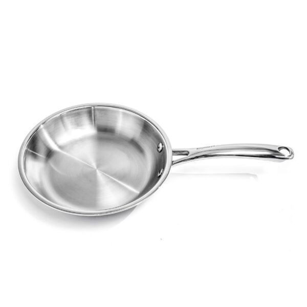 11a9583f-8585-46b3-854d-d7c9093b1811.jpg BergHOFF - Professional Tri-Ply 18/10 Stainless Steel 8'' Fry Pan - Silver