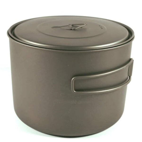 12e1c22a-60e6-4cee-8de3-77f2d856fa55.jpg Titanium 1600ml Pot - POT-1600 - Outdoor Camping Cup Bowl