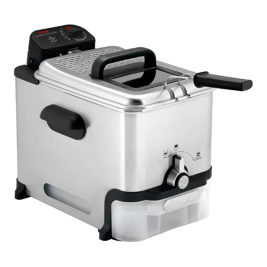 13069162_sd.jpg T-Fal - 3.5L Electric Deep Fryer, Stainless Steel - Silver
