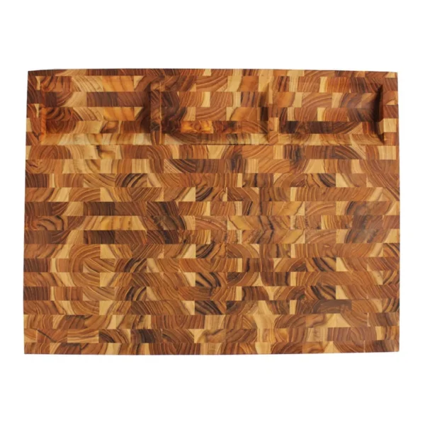 131a4ef0-265c-415a-abe2-d07166fbb91e.jpg EcoDecors - FSC Certified Solid Wood Cutting Board 24 x 18 inch - End Grain Teak