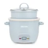 139310f7-870c-4d96-8c97-4c547bc22938.jpg AROMA ARC-802CU Refurbished Excellent - AROMA® 4-Cup Rice Cooker & Food Steamer with Bonded Granite® Nonstick Ceramic & Pop-Up Steam Tray – Blue