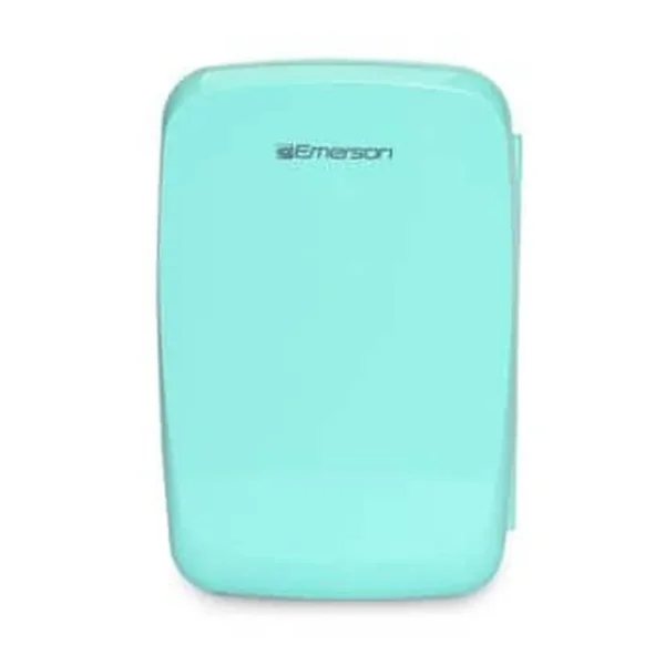1394ca52-bcc5-49e9-a075-b692a33f7aa2.jpg Emerson - EFC-5000 Portable Mini Fridge Cooler for 6 Cans, Compact 4L Capacity - Turquoise
