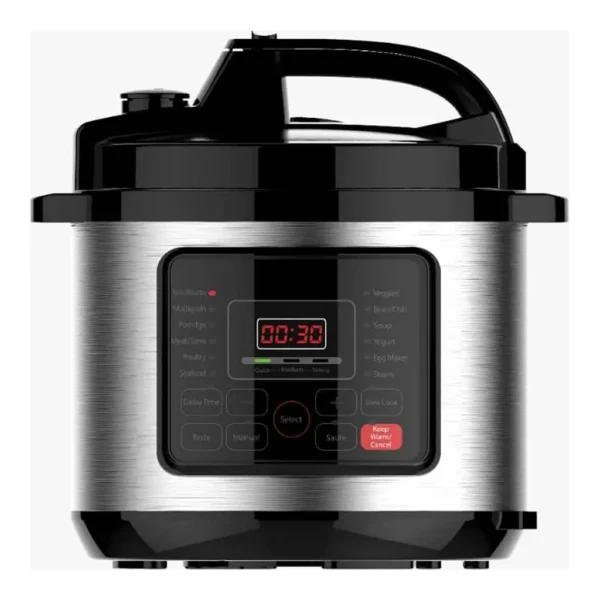 1589a749-1cb9-41f0-9e32-e0400ee18f5e.jpg Premium Levella PPC10580D 6.3 qt Digital Pressure Cooker – Black, Stainless Steel