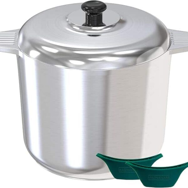 17529ad4-4683-4cbd-94a6-41602ff0caf1.jpg Magnaware - Stock Pot with Lid - 14 Quart - Aluminum