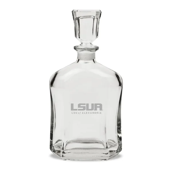 17c9da0a-1f1f-4e8f-a452-6100f6b9d4ed.jpg Jardine - LSUA Generals Team Design 23.75oz. Crystal Whiskey Decanter - Multicolor