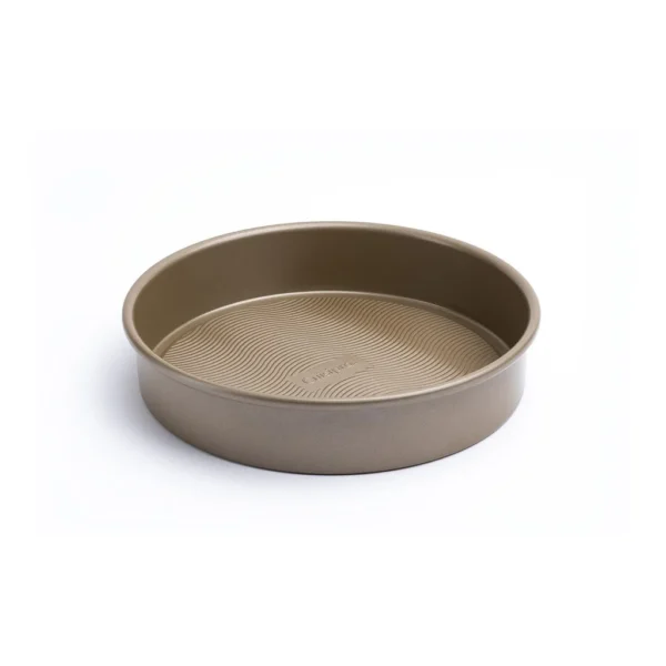190202a7-4257-4b4b-9919-a406ad6fa3c1.jpg Cuisipro - 9.5 x 2-Inch Round Steel Nonstick Baking and Cake Pan - Brown