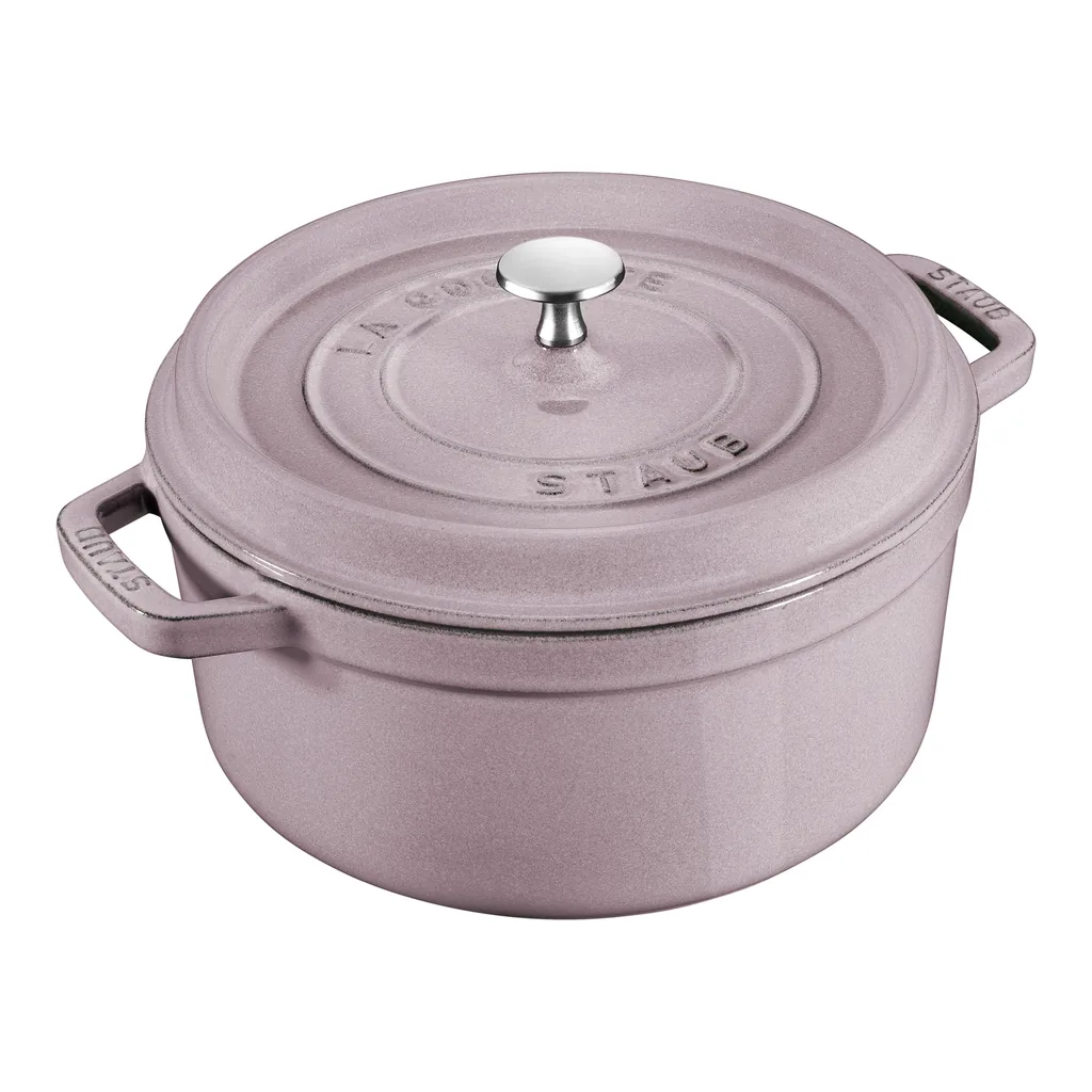 19c2b236-402a-4dc6-ac9b-1a6360526a97.jpg Staub - Cast Iron Round Dutch Oven, Made in France, 7-qt - Lilac