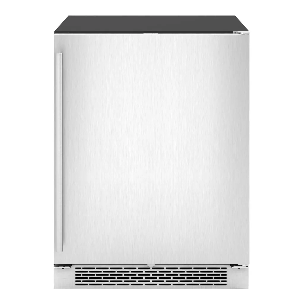 1a305f65-a084-4aa9-a190-24f736744c89.jpg Zephyr - 5.11 Cu. Ft. Brisas 24 in. 8-Bottle and 98-Can Built-in Single Zone Beverage Cooler - Stainless Steel/Glass