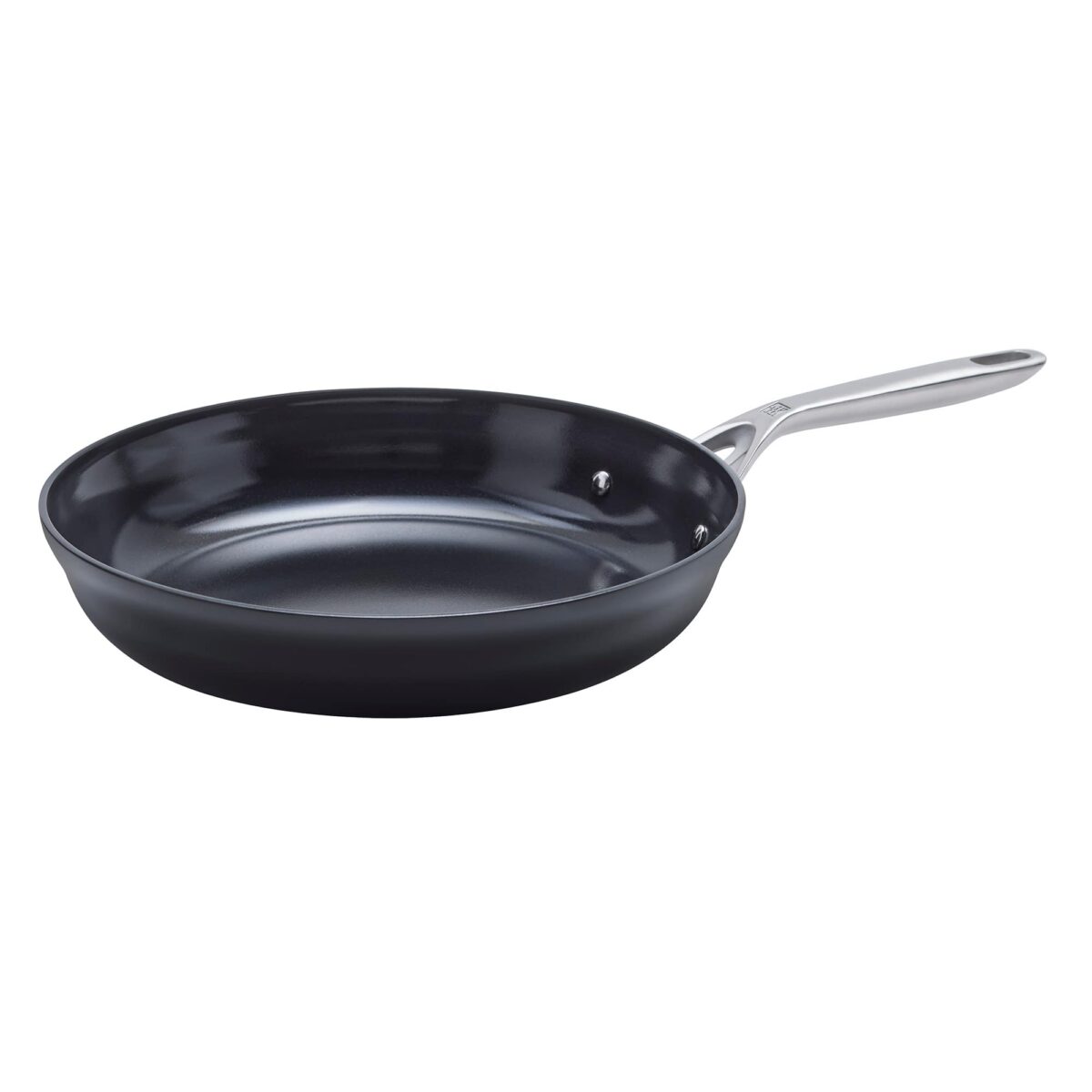 1c76d4e3-4521-4776-aea7-426b5179a341.jpg ZWILLING - Motion Ceramic Hard Anodized 12-inch Aluminum Nonstick Fry Pan - Black