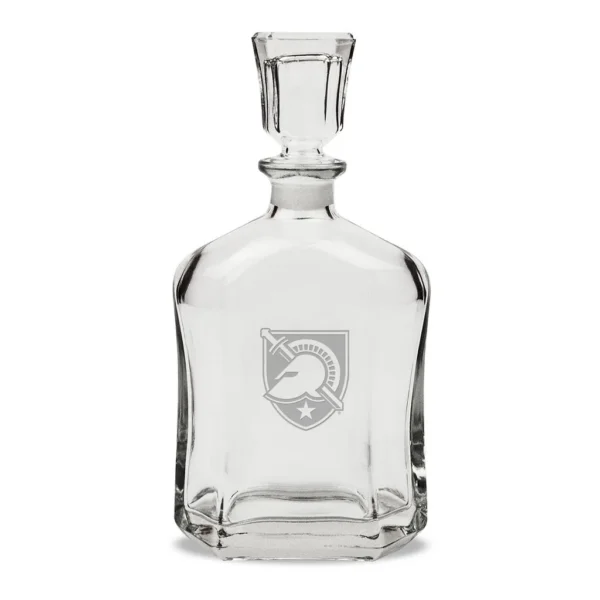 1d70a9a5-70df-449b-ae79-196e17d26b09.jpg Jardine - Army Black Knights 23.75oz. Crystal Whiskey Decanter - Multicolor