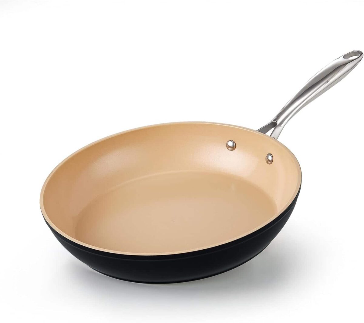 1dba1585-c6e2-4fb1-9aec-0bc63358f47e.jpg Cooks Standard - Classic 8 Inch Hard Anodized Ceramic Nonstick Skillet Pan - apricot