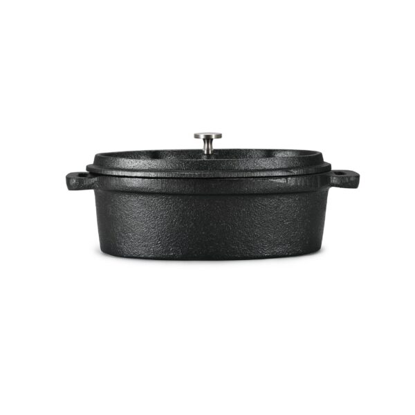 206b1eb3-1834-498e-b71f-281f6bcab157.jpg Commercial Chef - 0.63 Qt Mini Casserole with Lid - Black
