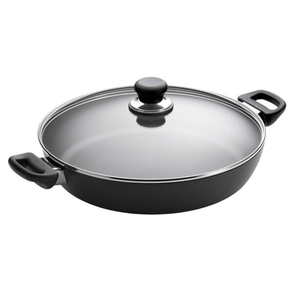 20eeb22a-9a9a-49f8-b7e9-c920a6498307.jpg Scanpan - Classic 12 Inch Chef Pan W/Lid - Black