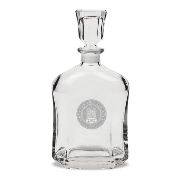 21855b9f-40a1-47f2-ab6c-58f3fd065443.jpg Jardine - Gettysburg Bullets 23.75oz. Crystal Whisky Decanter - Multicolor