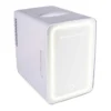 21b92116-da0e-46b4-90bc-08a97680a29b.jpg Frigidaire - 6.5-L 9-Can Mini Portable Personal Fridge, Lighted Mirror Door - Pink