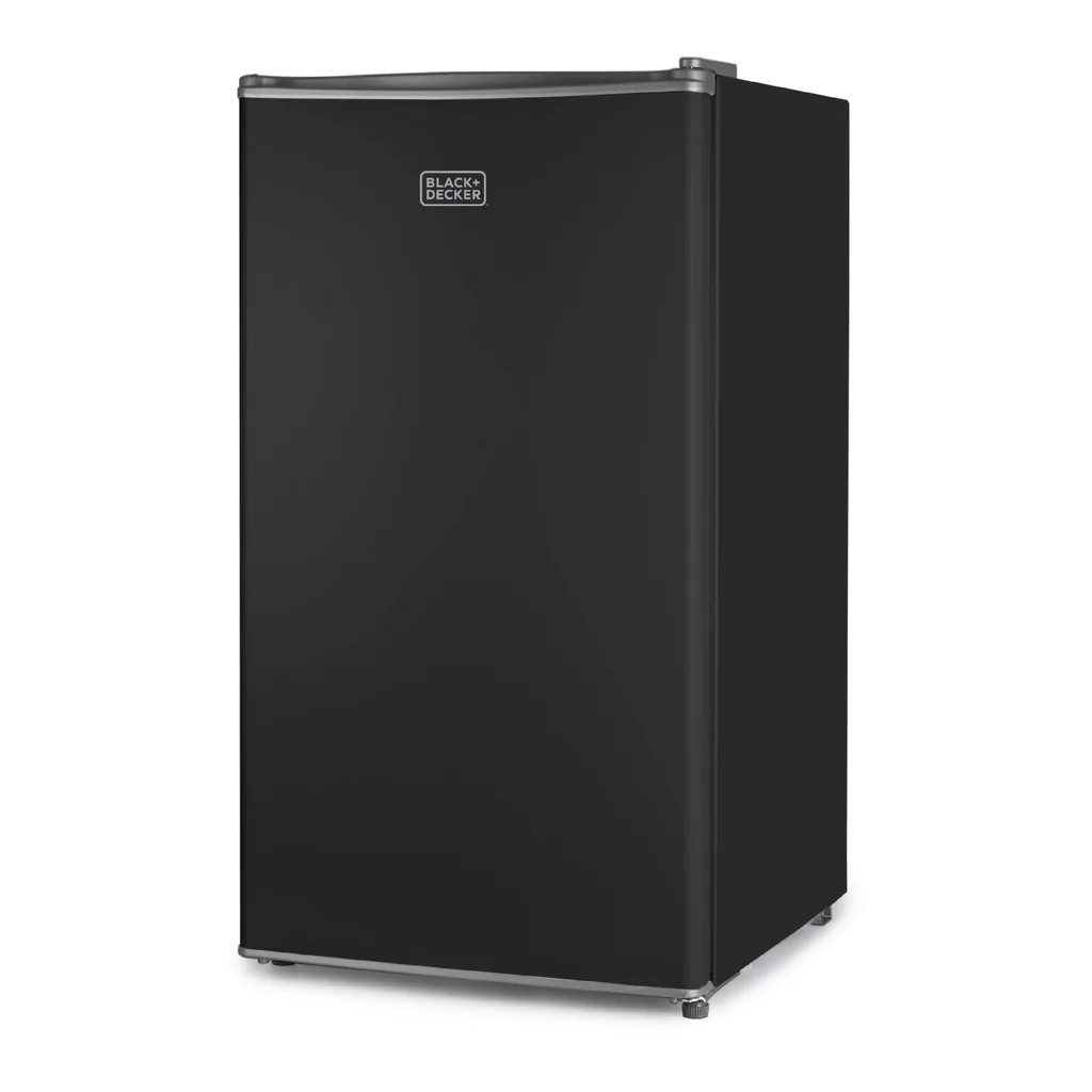 234e5ec1-f03d-407a-b405-1544a9145a17.jpg Black+Decker - 3.2 cu. ft. Freestanding Mini Fridge with Freezer - Silver