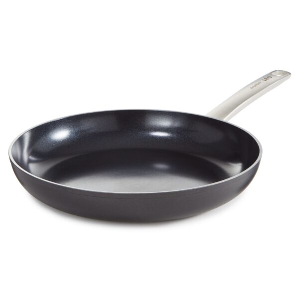 24661d66-ea3b-4113-bd33-c43c051e0e4d.jpg BergHOFF - Leo Graphite Nonstick Ceramic Frying Pan 11", Sustainable Recycled Material - Black