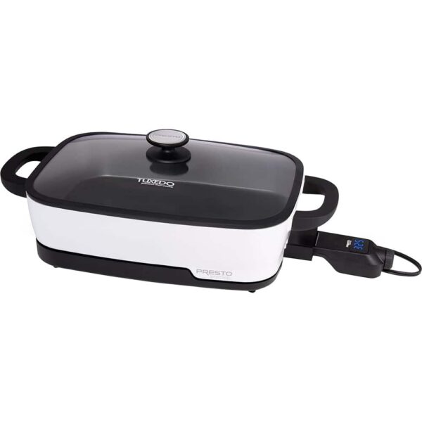 282040bb-9598-48fc-9426-db7631b4b4f6.jpg Presto - Tuxedo 16" Digital Skillet 06854 - Black|White