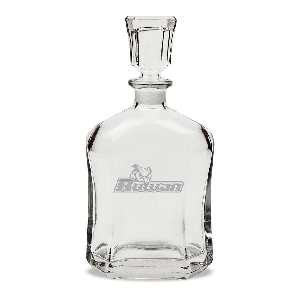 293fb26d-3a92-48cb-9782-b1a919408679.jpg Jardine - Rowan Profs 23.75oz. Crystal Whisky Decanter - Multicolor