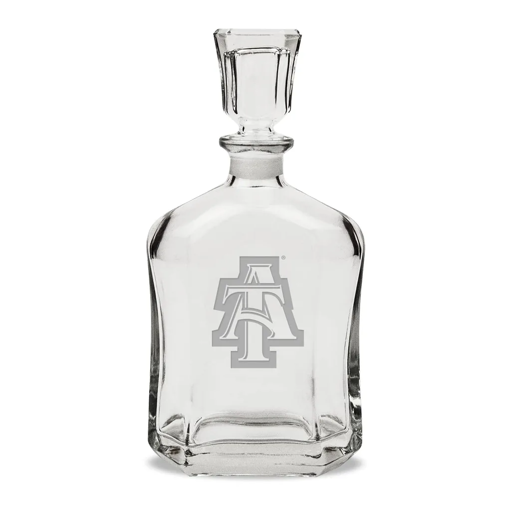 29e39555-6544-4455-98b1-29414710201b.jpg Jardine - North Carolina A&T Aggies 23.75oz. Crystal Decanter - Multicolor