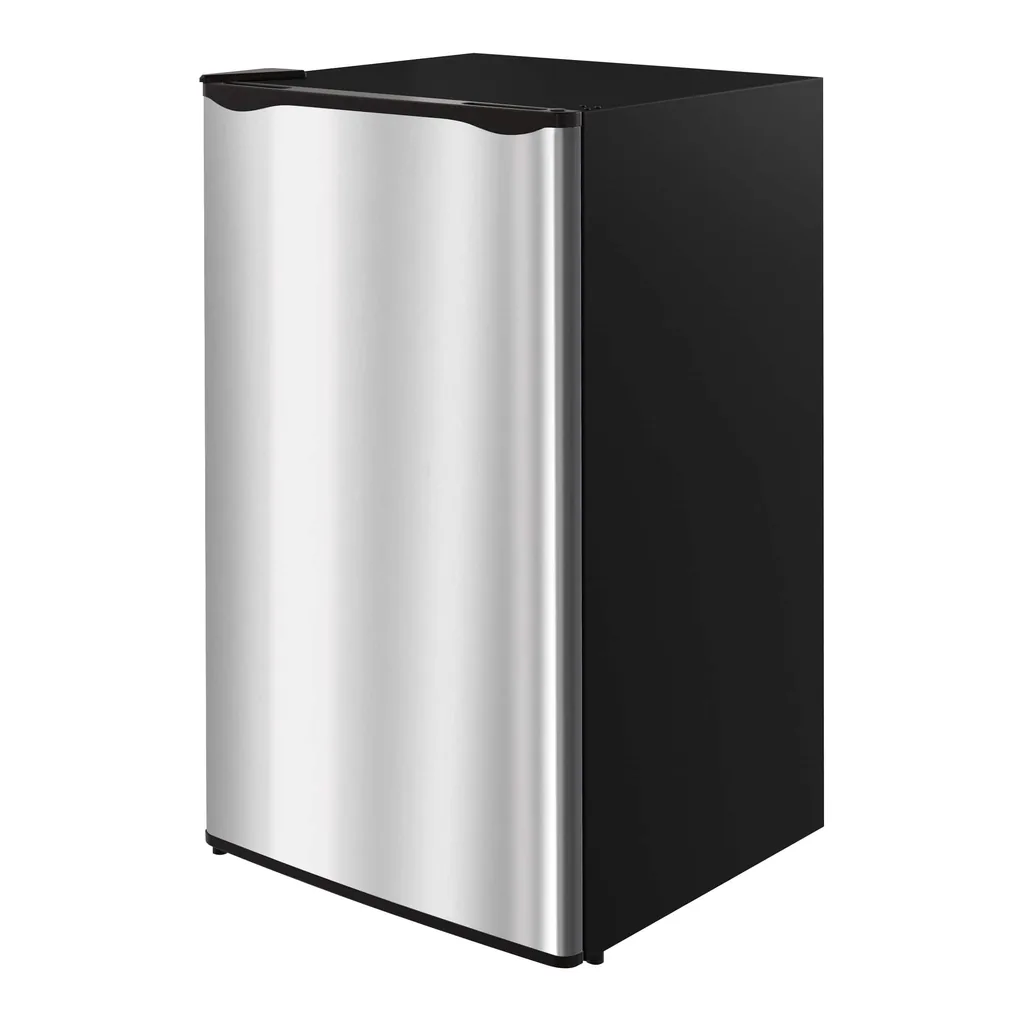 2a7b208a-1e3a-43bc-8f1b-1a05b46d5612.jpg VAVSEA - Compact Mini Refrigerator with Freezer Adjustable Shelves Reversible Door 3.2 Cu Ft - Black