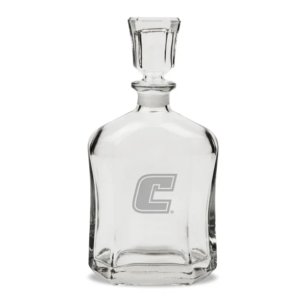 2a7cdb4a-f869-4266-bded-6333848c1b69.jpg Jardine - Tennessee Chattanooga Mocs 23.75oz. Crystal Whisky Decanter - Multicolor
