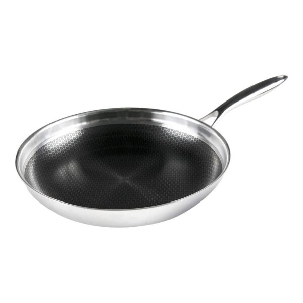 2caa506b-f42e-4288-86ae-5210fdd3c242.jpg Frieling - Black Cube 12-1/2 Inch Stainless/Nonstick Hybrid Fry Pan - Silver