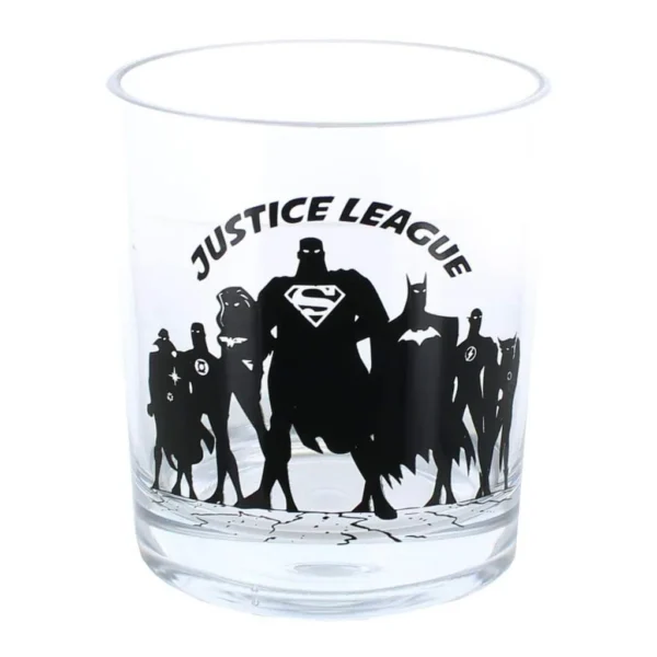 2dc75309-7335-4e93-b8b4-d2a8341500f7.jpg DC Comics - Justice League Whiskey Tumbler - Transparent