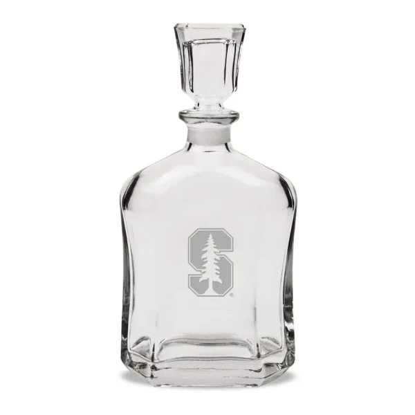 2e710910-a954-4b3e-86fa-df825cadd27b.jpg Jardine - Stanford Cardinal 23.75oz. Crystal Whisky Decanter - Multicolor