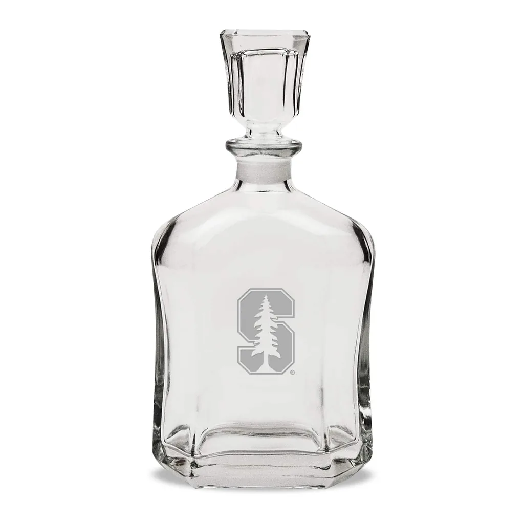 2e710910-a954-4b3e-86fa-df825cadd27b.jpg Jardine - Stanford Cardinal 23.75oz. Crystal Whisky Decanter - Multicolor