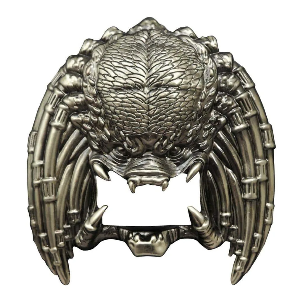 2eaf4aa0-e9c1-454b-bb65-9bce07fd56b7.jpg Diamond Comic - Predator Unmasked Metal Bottle Opener - Black