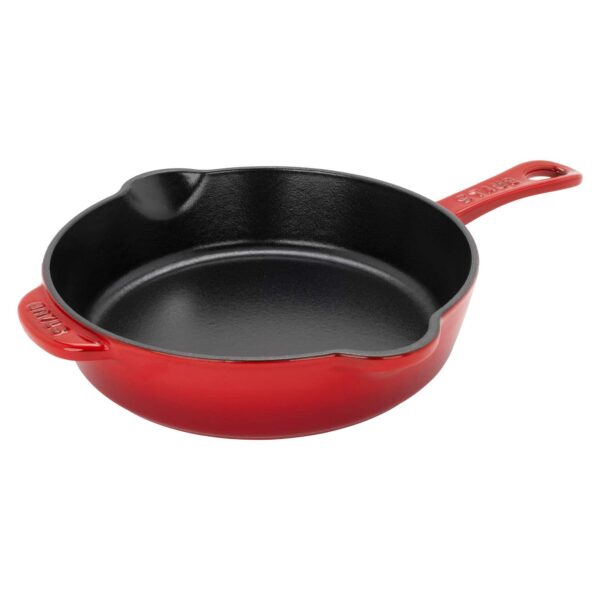 2f0ea010-c559-494b-9d07-669cfa71d83a.jpg Staub - Cast Iron 8.5-inch Traditional Deep Skillet - Cherry