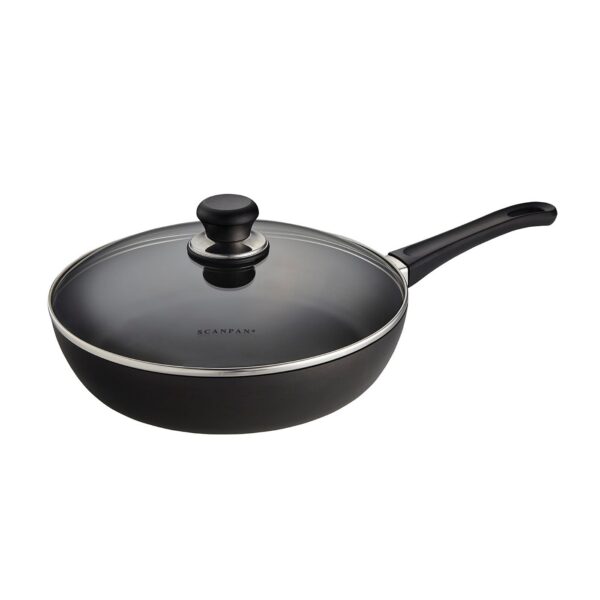 2f26ffdf-465c-4758-bd24-7ed5e6ca184c.jpg Scanpan - Classic 11 Inch Saute Pan With Lid, 3.25 Quart - Black