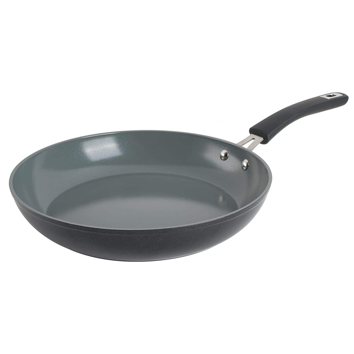 30a8c822-ab4f-4b4d-9498-f8c2093d6bc8.jpg Gibson - Kenmore Arlington 8 Inch Nonstick Aluminum Frying Pan Diamond - Black