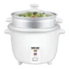 3227a7d2-eb63-44ab-b6fc-81748fcfc6d2.jpg Better Chef 310125287M 5 Cup Ceramic Bowl Rice Cooker with Steamer Attachment – White
