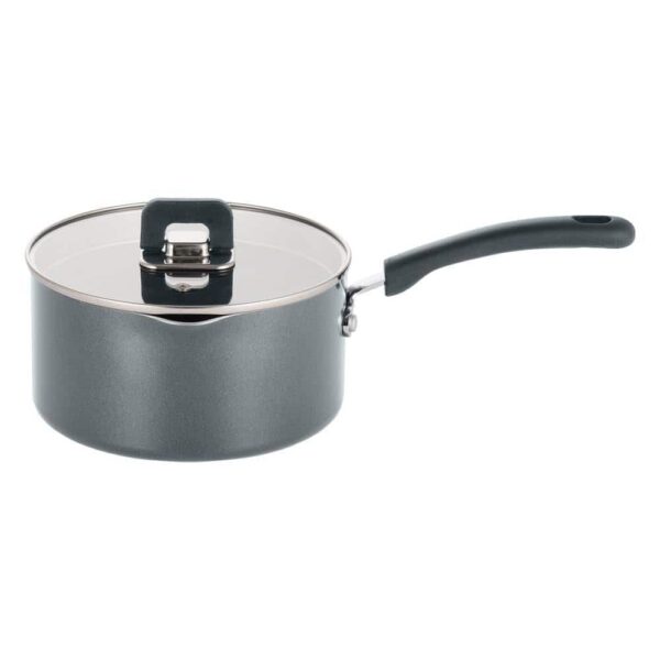 33b9caec-e654-41d3-9b60-52243fceb1c9.jpg NutriChef - 3.1Qt Saucepan with Lid, Non-Stick Stylish Kitchen Cookware with Foldable Knob, Works with NCCWSTKGRY - Gray